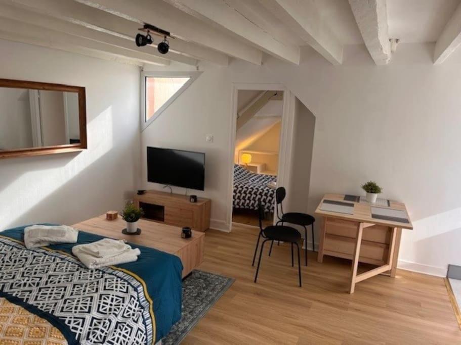 Appartement Calme Entre Ville Et Circuit Le Mans Luaran gambar